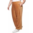 thumbnail image 3 of Calvin Klein Performance Womens Plus Corduroy High Rise Wide Leg Pants, 3 of 5