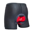 thumbnail image 4 of Pantalones cortos de ciclismo acolchados para hombre y mujer, transpirables y suaves, ideales para actividades al aire libre. 2XL, 4 of 8
