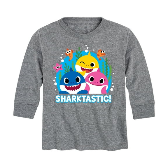 Baby Shark - Sharktastic - Toddler And Youth Long Sleeve Graphic T-Shirt