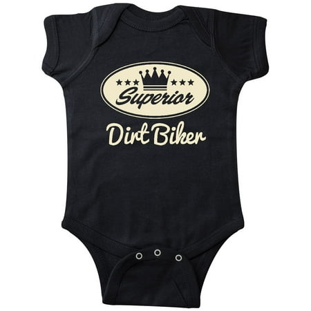

Inktastic Dirt Biker Vintage Superior Gift Baby Boy or Baby Girl Bodysuit