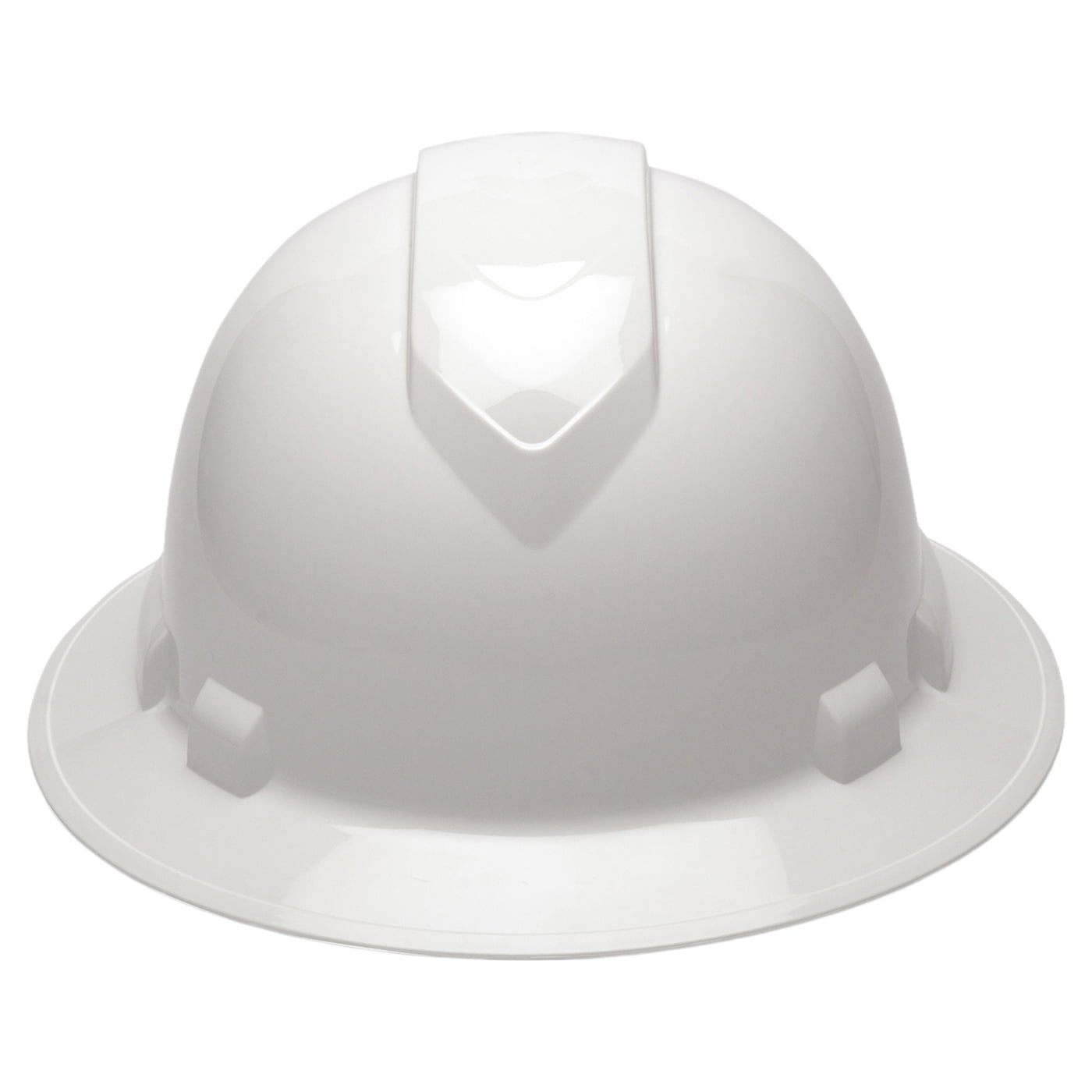 White-Ridgeline Full Brim 4 Pt Ratchet Suspension