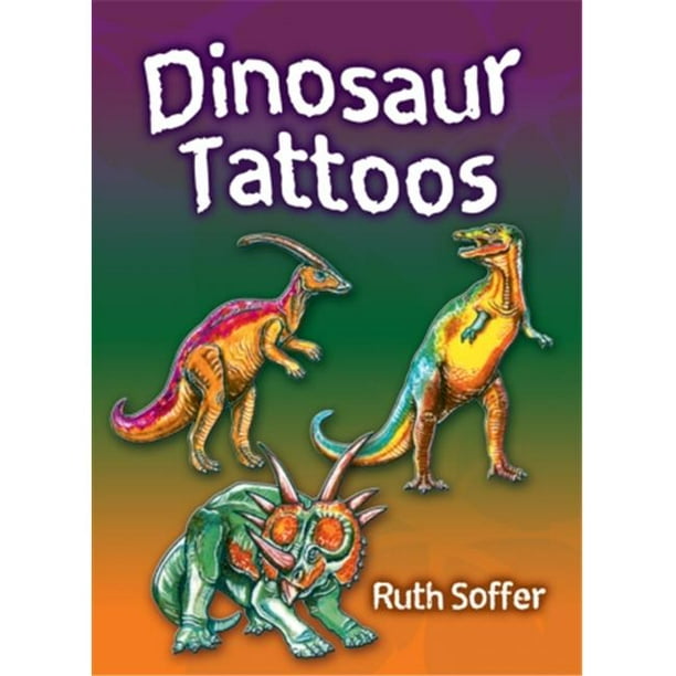 Dover 466717 Dover Publications-Dinosaur Tattoos