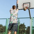 thumbnail image 5 of Sikiie Fairy Flower Basketball Jersey Reversible Men's Mesh Athletic Sports Shirts Training Practice S-4XLSmall, 5 of 6