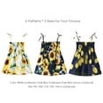 thumbnail image 4 of Vestido halter de limón para niñas Vestido floral de verano para niña bebé, 4 of 8