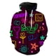 thumbnail image 1 of Sudadera con capucha y cremallera para hombre, de manga larga, estilo informal, para adolescentes, con estampado 3D divertido, estilo hip hop, 1 of 6