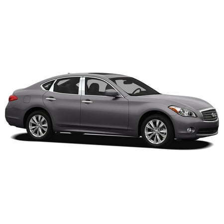 Chrome Pillar Post - Fits 11-14 INFINITI M - Chrome STAINLESS STEEL PILLAR POST