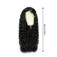 thumbnail image 6 of European Women Front Lace Wigs Small Curly Tubes Long Natural Hair Synthetic Wig, 6 of 8