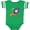 Football Green and White, variant on Inktastic 1st Birthday Rocketship One Year Old Boys or Girls Baby Bodysuit