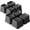 8, variant on Bed Risers 3 Inch Heavy Duty 4 Pack L-Shaped Bed Furniture Elevators 1,500 lbs Lifts Up Riser for Sofa and Table