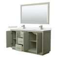 thumbnail image 2 of Wyndham Collection WCF111166DWHWCUNSM58 Icon 66" Free Standing Double Basin Vanity Set -, 2 of 7