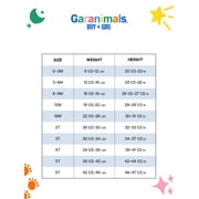 Garanimals Newborn, Baby & Toddler Boy Cotton 6-Piece Outfit Sets, Graphic Tops & Pull-On Bottoms, Sizes 0-6T