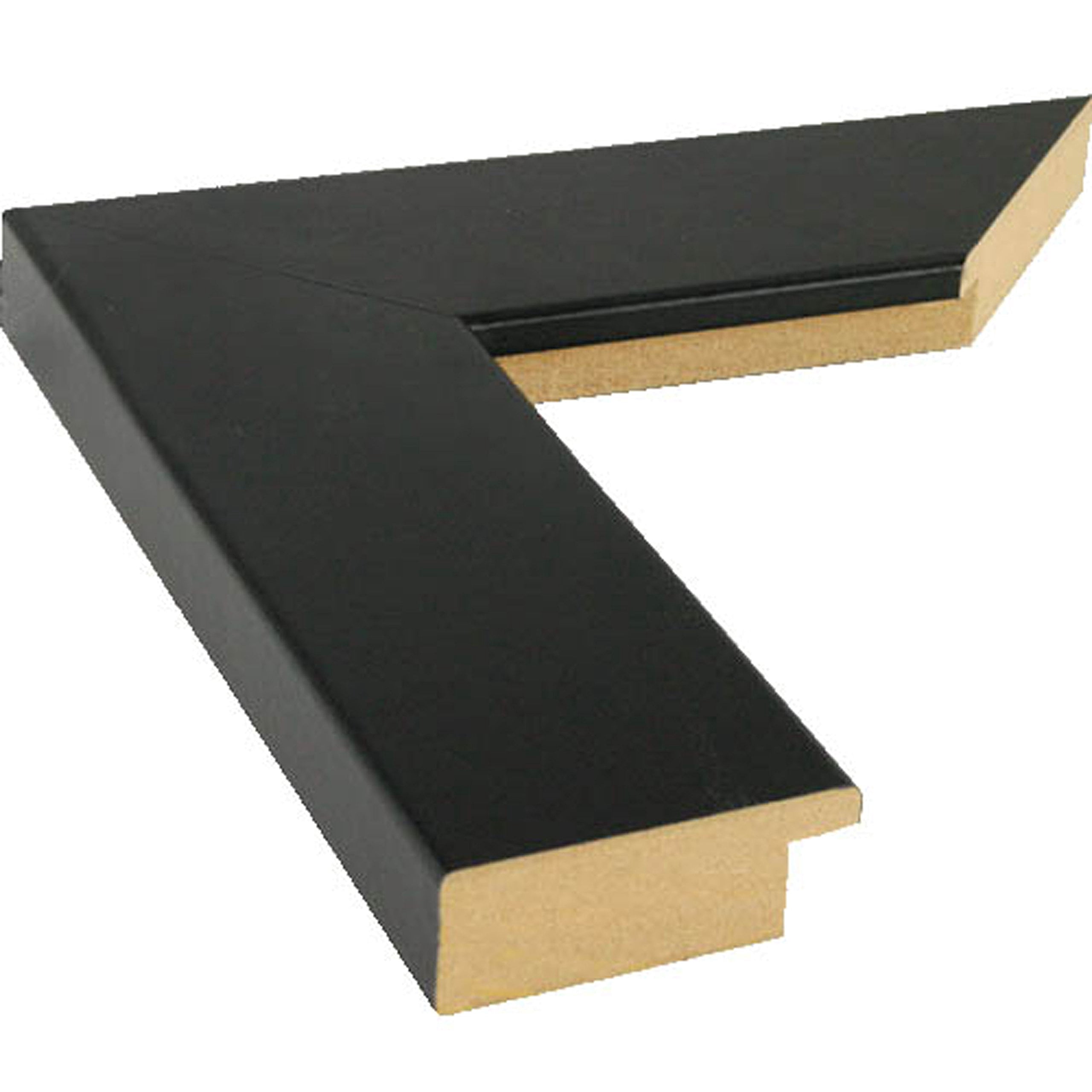 Frame USA 30" x 20" Photo Paper/Wood Picture Frames, Black