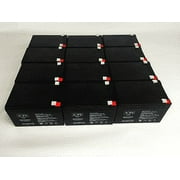 SPS Brand 12V 12Ah Replacement Battery (SG12120T2) for Leoch LPL12-12 T2, LPL 12-12 T2 (12 Pack)