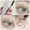 B, variant on Eyelid Wipes Glitter Liner Korean Doll 10 Cosmetics Makeup Geller Makeup Release Liner Eye Scanner Highlights Face Pencil for Brow Mapping Pencil Korean Glitter Liner Skin Tight Cottage