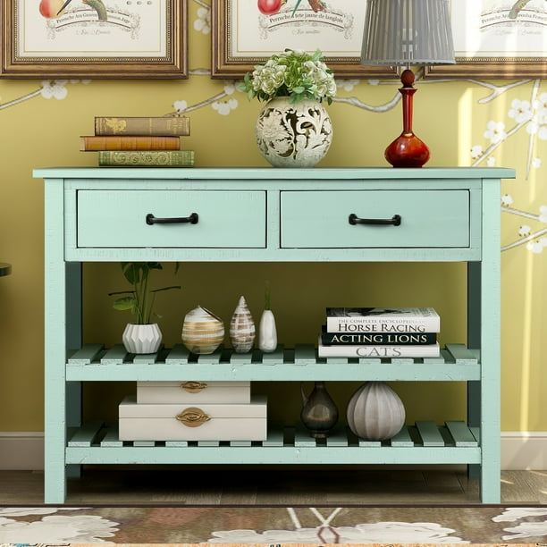 Console Sofa Table Modern Entryway For Living Room With Storage Shelves Drawer Com Console Sofa Table Modern Entryway, Woodbridge Harper Console Table