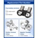 thumbnail image 5 of Abrazadera terminal de batería y fusible ANODZU para Ford F-150 2011-14, 5 of 6