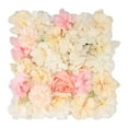 thumbnail image 2 of Artificial Flower Wall Background, Artificial Flower Wall Panels Simulation Silk Rose Flower Wall Decor for Wedding Party Stage Background Backdrop 15x15in, 2 of 7