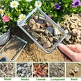 thumbnail image 4 of Gardening Soil Sifter Pack of 2 - Garden Sand Soil Compost Sifter with Handle - Two Garden Sifters (3.8mm and 5mm Mesh), 4 of 6