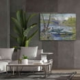 thumbnail image 5 of Epic Graffiti 'Fishing In Spring, The Pont De Clichy' by Vincent Van Gogh, Giclee Canvas Wall Art, 54"x40", 5 of 8