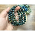 thumbnail image 4 of Jet Round Beads Stretch Bracelet Natural Genuine Metaphysical Healing Gift Gemstone Crystal Bracelet (Bloodstone), 4 of 4