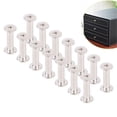 thumbnail image 1 of 100 Sets Chicago Screws Leather Assorted Kit, Stainless Steel Rivets Fasteners, Rivets and Screws Set for Leather Crafts, Clothing, and More, 1 of 7