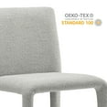 thumbnail image 5 of Side Dining Chair, Gray, Fabric, Bar Pub Cafe Bistro Dining Kitchen Hospitality Restaurant, Modern Contemporary, HB37840, 5 of 10