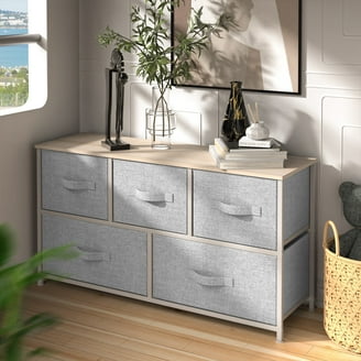 YITAHOME Chest of Drawers with 7 Drawers, Fabric Dressers with