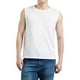 thumbnail image 2 of pstuiky Camisetas sin mangas para hombre, Camiseta holgada sin mangas con textura de seda helada de verano para hombre Tops elegantes para mujer xl, 2 of 6