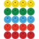 thumbnail image 1 of Pegatinas Carson Dellosa, caritas sonrientes, formas multicolores, 120 unidades, 1 of 1