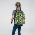 thumbnail image 5 of Naloa Football Doodle Print Lightweight DayBackpack Suitable for school, work, shopping, travel, etc., 5 of 5