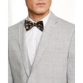 thumbnail image 4 of Bar III Men’s Slim-Fit Gray Plaid Linen Suit Jacket, 4 of 9