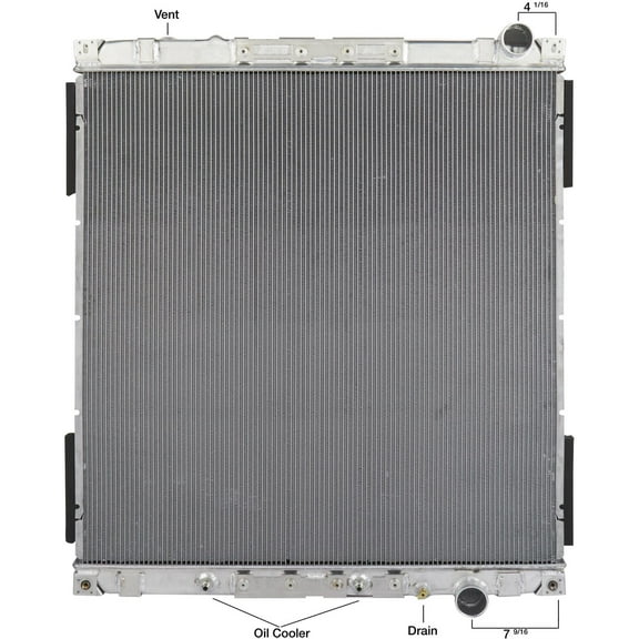 Spectra Premium 2001-1728 Aluminum Heavy Duty Radiator