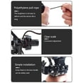 thumbnail image 6 of fankhu Archery Hunting Rise Fall Arrow Rest Aluminum Alloy Compound Bow Adjustable Up Down Right Hand Compound Bow Arrow Rest, 6 of 9