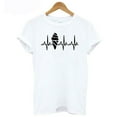 thumbnail image 1 of Hauts d'Été Grande Taille pour Femmes Mode Tendance Couleur Unie Col Rond Manches Courtes T-Shirt Col en V pour Femmes en Liquidation, 1 of 3