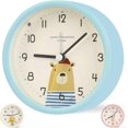 thumbnail image 1 of Alarm Clock Toddler Analog Boy Girl Silent Table Clocks Battery Powered Without Ticking, 1 of 4