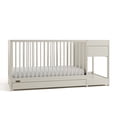 thumbnail image 6 of Graco Teddi 5-in-1 Convertible Baby Crib and Changer with Drawer, Frosted Oat, 6 of 9