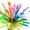 thumbnail image 3 of Limpiadores de tuberías con tallos de chenilla coloridos, 50 Uds., 30cm, juguetes educativos para niños, decoración para fiesta de cumpleaños y Navidad hecha a mano, suministros para manualidades, 3 of 4