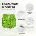 thumbnail image 4 of Gukieu Golf Sport Club Print Women's Sports Shorts with Drawstring Elastic Waistband for Running, Yoga, Fitness-Medium, 4 of 7