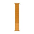 thumbnail image 1 of Apple Watch Band - Leather Link (40mm) - California Poppy - Medium/Large, 1 of 3