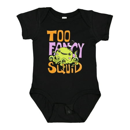 

Inktastic Too Fancy Squid Gift Baby Boy or Baby Girl Bodysuit
