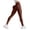 Brown, variant on felwors No Front Seam Workout Leggings for Women Tummy Control Lifting Leggings Buttery Soft Gym Yoga Pants (Orange, M)