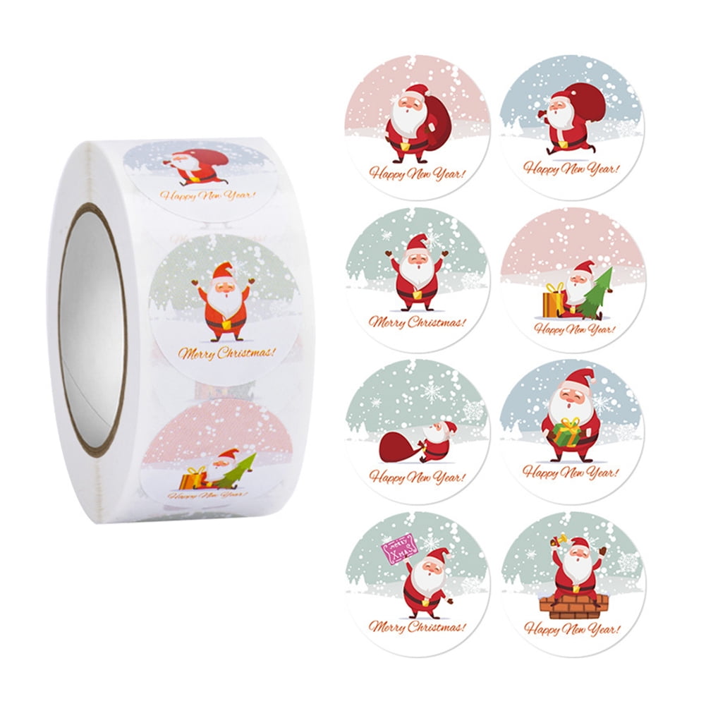 Envelope Seals Christmas carols cards Crafts Mini Stickers labels x 65 