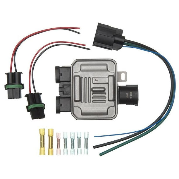 Engine Cooling Fan Module Compatible with 2008 2012 Land Rover LR2