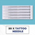 thumbnail image 5 of 50x TATTOO NEEDLE 3RL ROUND LINER STAINLESS STEEL, 5 of 5