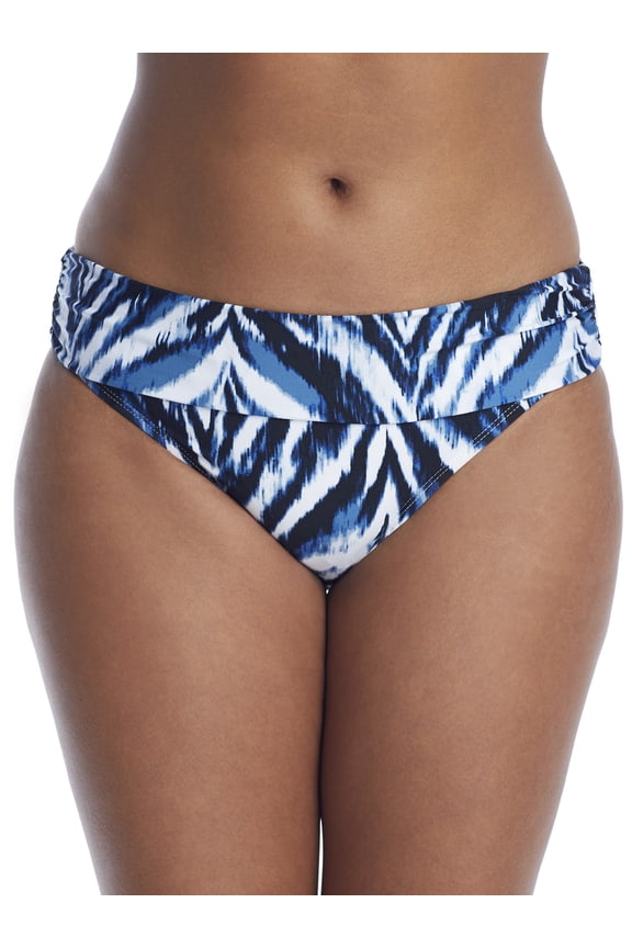 Womens Animal Instinct Banded Bikini Bottom Style-LB1JK95 Swimsuit