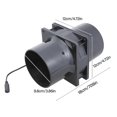 thumbnail image 3 of 12cm Duct Fan Kit 12V 210CFM 6000RPM For 3D Printer Enclosure Bathroom Ventilation And Workshop Air Circulation, 3 of 4