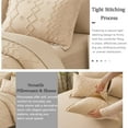thumbnail image 6 of Flymme Khaki Comforter Set Queen Size 7 Piece Bed in a Bag,Shabby Chic Boho Comforter Sets with Sheets ,Soft Microfiber Complete Bedding Set, 6 of 8
