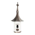 thumbnail image 1 of Creative Co-Op Décoratif Birdhouse Misc Jardin, Blanc Cassé, 1 of 1