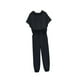 thumbnail image 2 of Conjunto de chándal para mujer, 2 piezas, manga corta, cuello redondo, tops, pantalones de chándal largos 3XL Yuyangstore  Chándal de mujer, 2 of 8