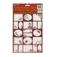 thumbnail image 3 of JAM Paper Foil Christmas Gift Tag Stickers, Red, 40/Pack, 3 of 3